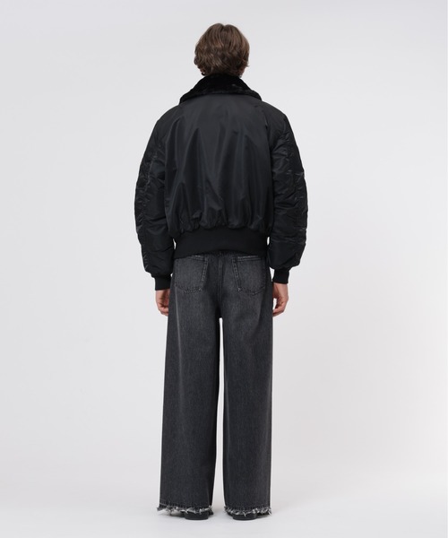 Alpha Industries(アルファインダストリーズ)の「Alpha Industries/アルファインダストリーズ/B-15 HERITAGE FIT FLIGHT JACKET/B-15 ヘリテージフィット フライトジャケット(ミリタリージャケット・メンズ・ブラック/セージグリーン・S/M/L/2XL/XL/XS)」の19枚目の写真