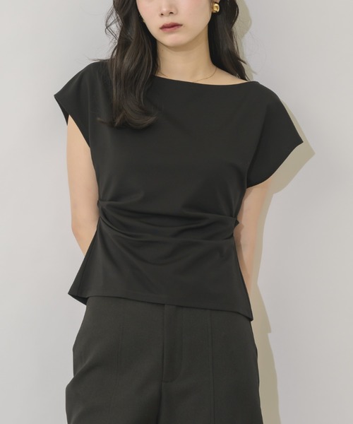 Футболка Blackslit French Sleeve T-shirt — «360°C не удаляется, большой френч слит»