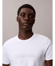 Tシャツ - ショートスリーブスリムインターロックグラフィックTシャツ