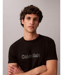 Tシャツ - ショートスリーブスリムインターロックグラフィックTシャツ