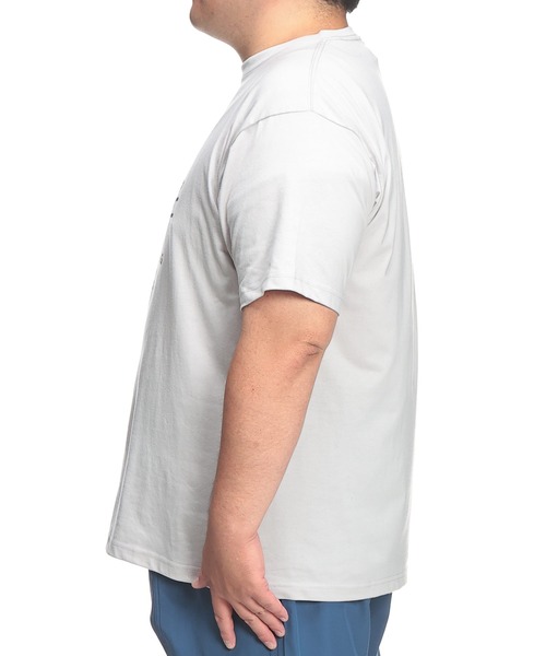B&T CLUB（ビーティークラブ）の「Tシャツ 半袖 メンズ 大きいサイズ RETROSURFプリント クルーネック カットソー B＆T CLUB (ビーアンドティークラブ)（Tシャツ/カットソー・メンズ・ネイビー/ライトグレー・X2(4L～5L)/X4(8L～9L)/X3(6L～7L)/X1(3L～4L)）」の14枚目の写真