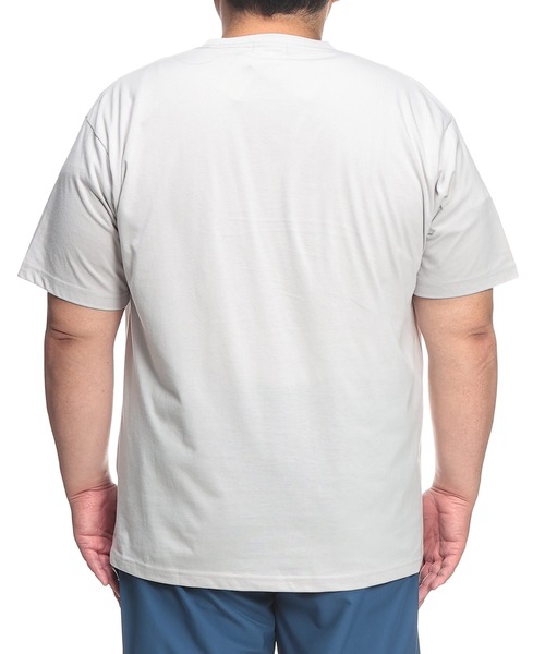 B&T CLUB（ビーティークラブ）の「Tシャツ 半袖 メンズ 大きいサイズ RETROSURFプリント クルーネック カットソー B＆T CLUB (ビーアンドティークラブ)（Tシャツ/カットソー・メンズ・ネイビー/ライトグレー・X2(4L～5L)/X4(8L～9L)/X3(6L～7L)/X1(3L～4L)）」の15枚目の写真