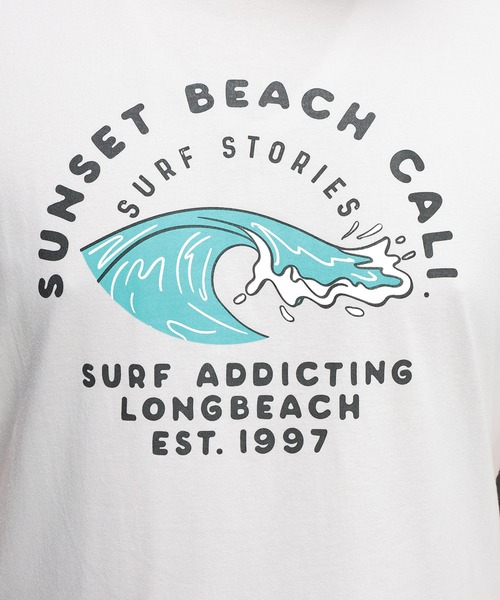 B&T CLUB（ビーティークラブ）の「Tシャツ 半袖 メンズ 大きいサイズ RETROSURFプリント クルーネック カットソー B＆T CLUB (ビーアンドティークラブ)（Tシャツ/カットソー・メンズ・ネイビー/ライトグレー・X2(4L～5L)/X4(8L～9L)/X3(6L～7L)/X1(3L～4L)）」の17枚目の写真