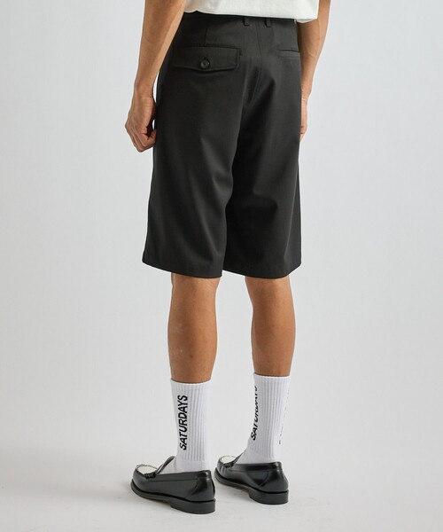 Saturdays NYC(サタデーズ ニューヨークシティ )の「Feliz Two Tuck Walk Short(その他パンツ・メンズ・ブラック/オリーブ・S/M/L)」の11枚目の写真