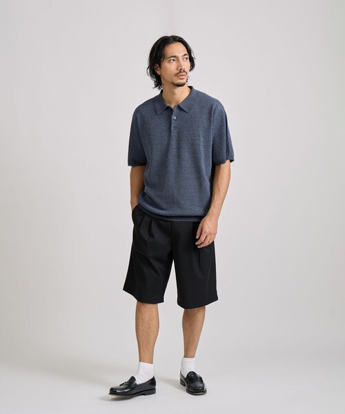 Saturdays NYC(サタデーズ ニューヨークシティ )の「Feliz Two Tuck Walk Short(その他パンツ・メンズ・ブラック/オリーブ・S/M/L)」の14枚目の写真