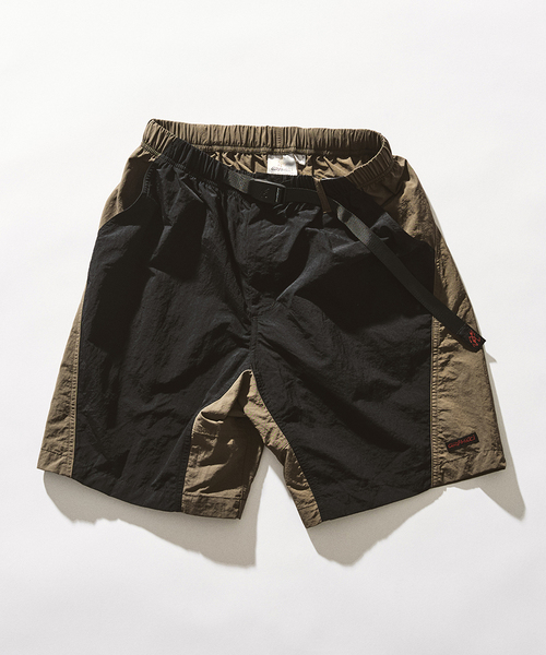 417 EDIFICE(フォーワンセブンエディフィス)の「Gramicci / グラミチ NYLON BLOCK SHORT(その他パンツ・メンズ・ブラック/イエロー/グリーン・MEDIUM/LARGE)」の7枚目の写真