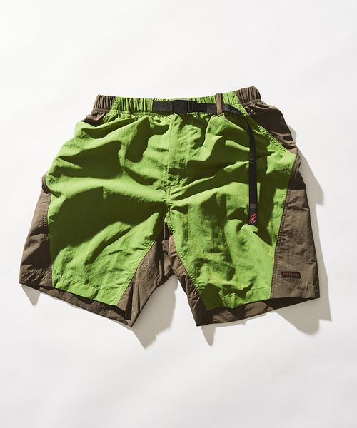417 EDIFICE(フォーワンセブンエディフィス)の「Gramicci / グラミチ NYLON BLOCK SHORT(その他パンツ・メンズ・ブラック/イエロー/グリーン・MEDIUM/LARGE)」の10枚目の写真