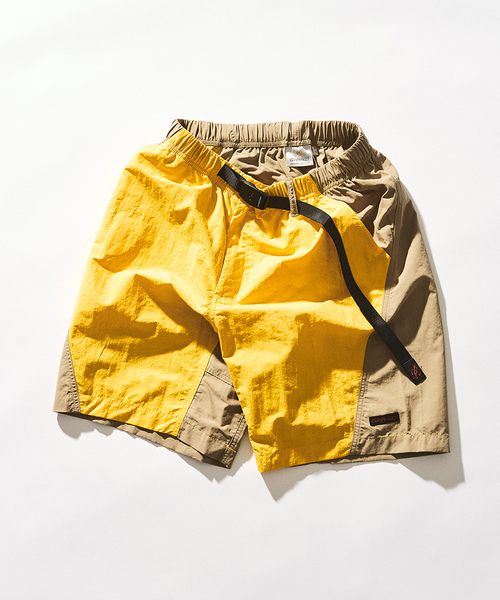 417 EDIFICE(フォーワンセブンエディフィス)の「Gramicci / グラミチ NYLON BLOCK SHORT(その他パンツ・メンズ・ブラック/イエロー/グリーン・MEDIUM/LARGE)」の11枚目の写真