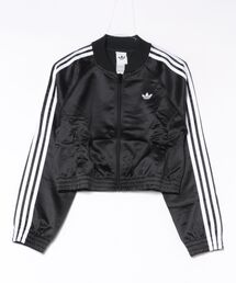 ADIDAS ウェア アディダス W SATIN SST JACKET アウター KS9371 BLACK/WHITE
