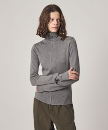 ＜Steven Alan＞リブ ジップアップ プルオーバー