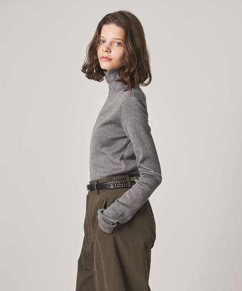 Steven Alan(スティーブンアラン)の「<Steven Alan>リブ ジップアップ プルオーバー(カーディガン/ボレロ・レディース・グレー系/ライトピンク・FREE)」の12枚目の写真