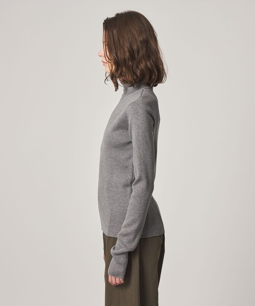 Steven Alan(スティーブンアラン)の「<Steven Alan>リブ ジップアップ プルオーバー(カーディガン/ボレロ・レディース・グレー系/ライトピンク・FREE)」の13枚目の写真