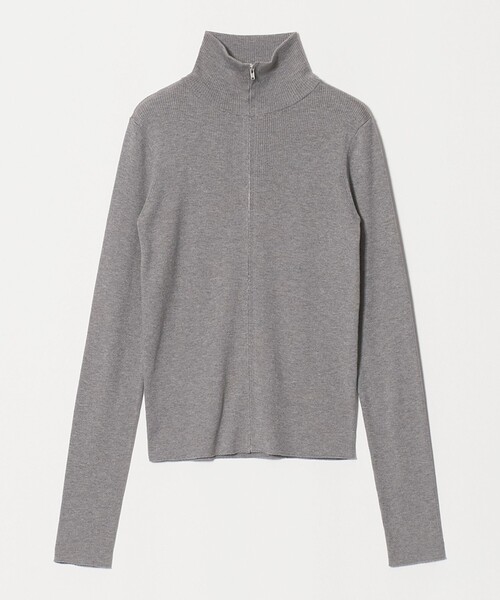 Steven Alan(スティーブンアラン)の「<Steven Alan>リブ ジップアップ プルオーバー(カーディガン/ボレロ・レディース・グレー系/ライトピンク・FREE)」の17枚目の写真