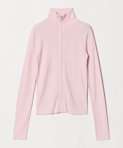 Steven Alan(スティーブンアラン)の「<Steven Alan>リブ ジップアップ プルオーバー(カーディガン/ボレロ・レディース・グレー系/ライトピンク・FREE)」の7枚目の写真