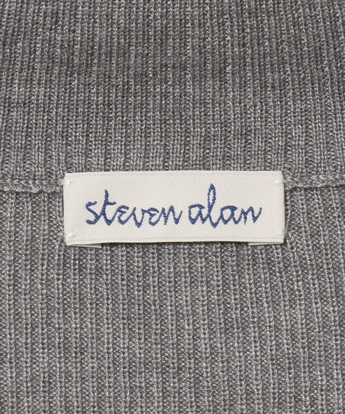 Steven Alan(スティーブンアラン)の「<Steven Alan>リブ ジップアップ プルオーバー(カーディガン/ボレロ・レディース・グレー系/ライトピンク・FREE)」の18枚目の写真