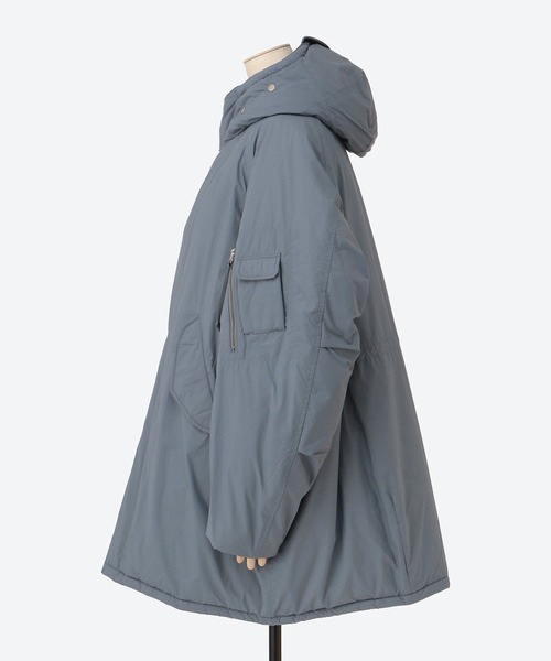 Product Twelve(プロダクトトゥエルブ)の「【Product Twelve】Primaloft Puffer Coat(ダウンジャケット/コート・メンズ・グレー/ブラック・1/2)」の3枚目の写真