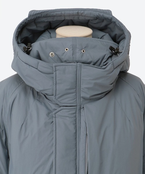 Product Twelve(プロダクトトゥエルブ)の「【Product Twelve】Primaloft Puffer Coat(ダウンジャケット/コート・メンズ・グレー/ブラック・1/2)」の6枚目の写真
