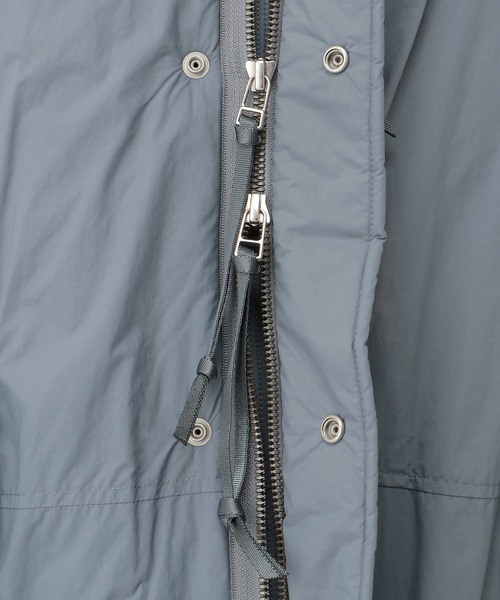 Product Twelve(プロダクトトゥエルブ)の「【Product Twelve】Primaloft Puffer Coat(ダウンジャケット/コート・メンズ・グレー/ブラック・1/2)」の7枚目の写真