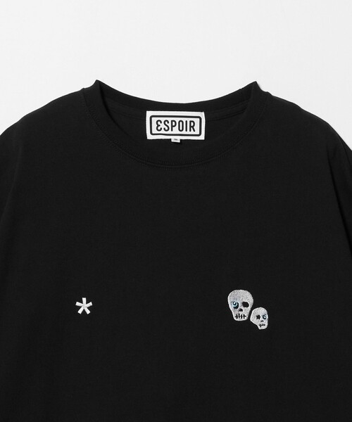 ESPOIR(エスポワール)の「<ESPOIR>Skull EMB Tシャツ(Tシャツ/カットソー・メンズ・ブラック/ホワイト・L/M/XL)」の16枚目の写真