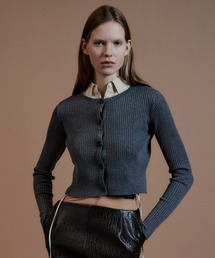 Layered Shirt Knit/レイヤードシャツニット
