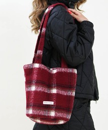 RIKKA FEMME/リッカファム トートバッグ チェックシャギートート RFA6F-0102