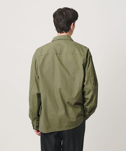 MONKEY TIME(モンキータイム)の「フェード ファティーグ ジャケット(ミリタリージャケット・メンズ・オリーブ・S/L/M/XL)」の2枚目の写真