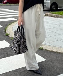 Jena espace merveilleux | ゼブラジャガードバッグ(トートバッグ)