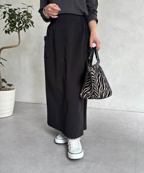 Jena espace merveilleux(ジェナ エスパスメルヴェイユ)の「ゼブラジャガードバッグ(トートバッグ・レディース・ブラウン/グレー/ブラック・FREE)」の7枚目の写真