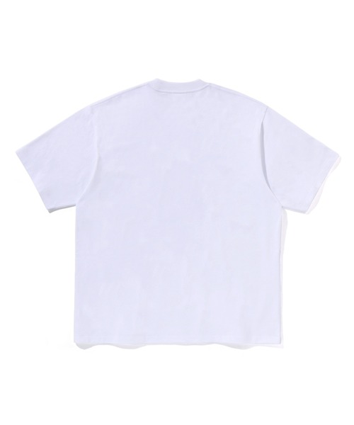 A BATHING APE(アベイシングエイプ)の「ABC CAMO BAPE LOGO RELAXED FIT TEE(Tシャツ/カットソー・メンズ・グレー/ブラック/ホワイト・SMALL/X-LARGE/MEDIUM/LARGE/XX-LARGE)」の4枚目の写真