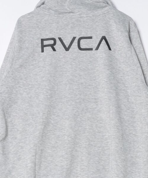 RVCA(ルーカ)の「RVCA/ルーカ ジップアップパーカー BG042024(パーカー・メンズ・ブラック/ヘザーグレー・L/S/M)」の12枚目の写真
