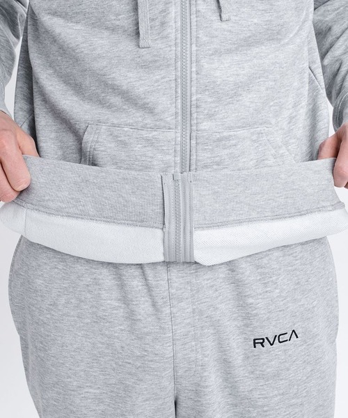 RVCA(ルーカ)の「RVCA/ルーカ ジップアップパーカー BG042024(パーカー・メンズ・ブラック/ヘザーグレー・L/S/M)」の10枚目の写真