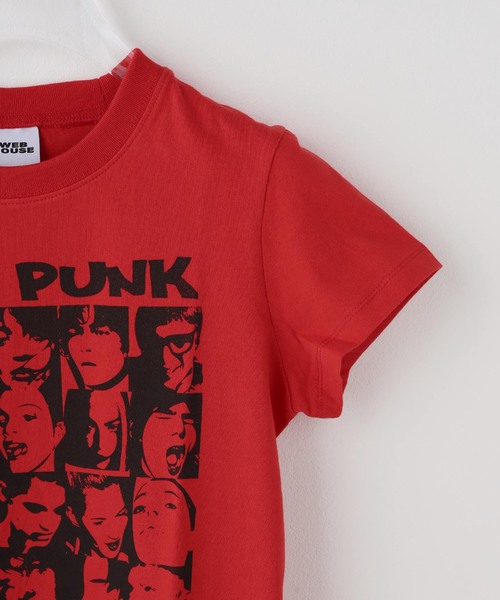 WEBHOUSE(ウェブハウス)の「WEBHOUSE × Geek Office 別注 I Am Punk Angel Tee(Tシャツ/カットソー・レディース・レッド・FREE)」の7枚目の写真