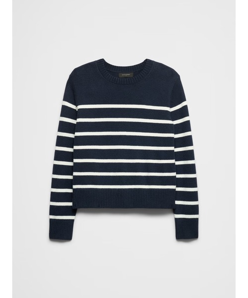 BANANA REPUBLIC FACTORY STORE(バナナリパブリック ファクトリーストア)の「BANANA REPUBLIC FACTORY STORE Perfectly Soft クルーネックセーター(ニット/セーター・レディース・ネイビー・S/M)」の4枚目の写真
