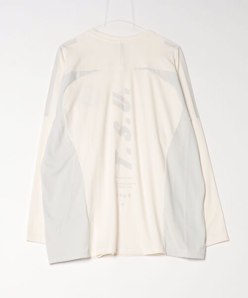 adidas(アディダス)の「adidas アディダス T.S.U.F.C. ルーズフィット 長袖Tシャツ(Tシャツ/カットソー・メンズ・ブラック/オフホワイト/グレー・LL/3L/L/M/S)」の12枚目の写真