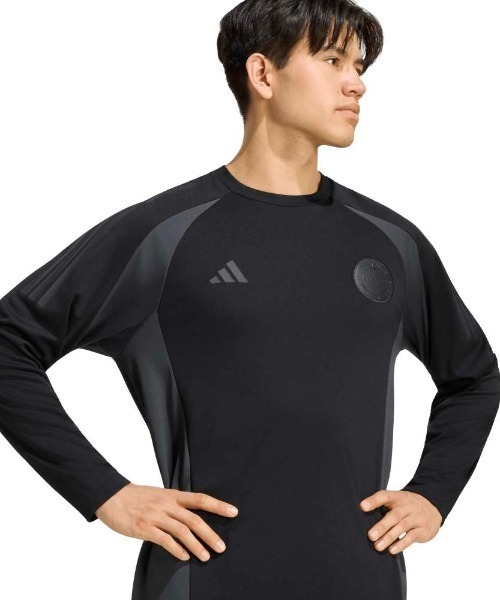 adidas(アディダス)の「adidas アディダス T.S.U.F.C. ルーズフィット 長袖Tシャツ(Tシャツ/カットソー・メンズ・ブラック/オフホワイト/グレー・LL/3L/L/M/S)」の19枚目の写真