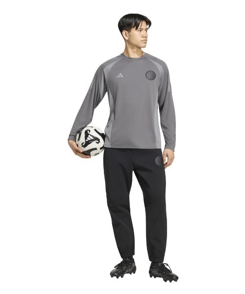 adidas(アディダス)の「adidas アディダス T.S.U.F.C. ルーズフィット 長袖Tシャツ(Tシャツ/カットソー・メンズ・ブラック/オフホワイト/グレー・LL/3L/L/M/S)」の6枚目の写真