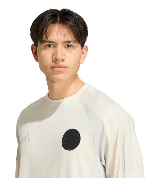 adidas(アディダス)の「adidas アディダス T.S.U.F.C. ルーズフィット 長袖Tシャツ(Tシャツ/カットソー・メンズ・ブラック/オフホワイト/グレー・LL/3L/L/M/S)」の15枚目の写真
