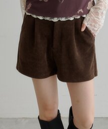 Kastane | 【S.Mサイズ展開】コーデュロイショートパンツ(その他パンツ)