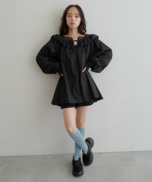 Kastane(カスタネ)の「【S.Mサイズ展開】コーデュロイショートパンツ(その他パンツ・レディース・ブラック/ブラウン・SMALL/MEDIUM)」の19枚目の写真