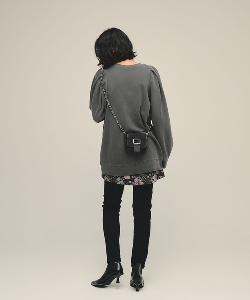 eL(エル)の「【eL】Shoulder Volume Sweat/1063726(スウェット・レディース・ブラック系その他/ピンク系その他・FREE)」の10枚目の写真