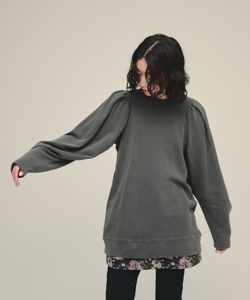 eL(エル)の「【eL】Shoulder Volume Sweat/1063726(スウェット・レディース・ブラック系その他/ピンク系その他・FREE)」の11枚目の写真