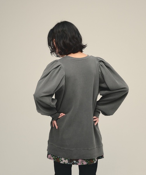 eL(エル)の「【eL】Shoulder Volume Sweat/1063726(スウェット・レディース・ブラック系その他/ピンク系その他・FREE)」の13枚目の写真