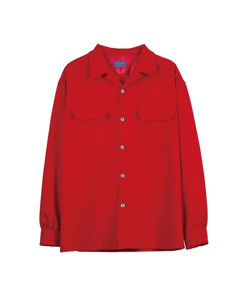 PENDLETON(ペンドルトン)の「尾州産ウールナイロン オープンカラーシャツ(シャツ/ブラウス・メンズ・ベージュ/グレー/レッド/グレー系その他/ブラウン/ホワイト×ブルー/レッド系その他・LARGE/MEDIUM/SMALL)」の16枚目の写真