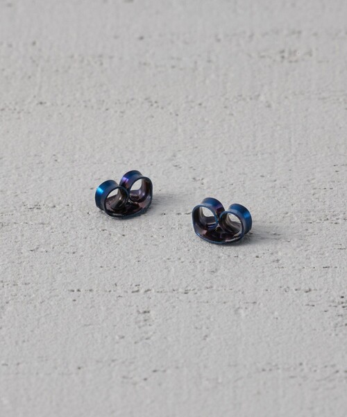 and cloud(アンドクラウド)の「Ink Bijoux Pierce(ピアス(両耳用)・レディース・ブルー・FREE)」の3枚目の写真