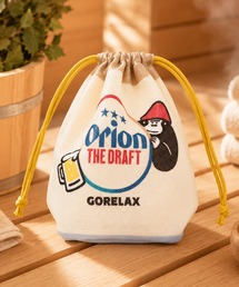 ごリラックス（ゴリラックス）の「【GORELAX】ごリラックス×オリオン メッシュ巾着（ポーチ）」