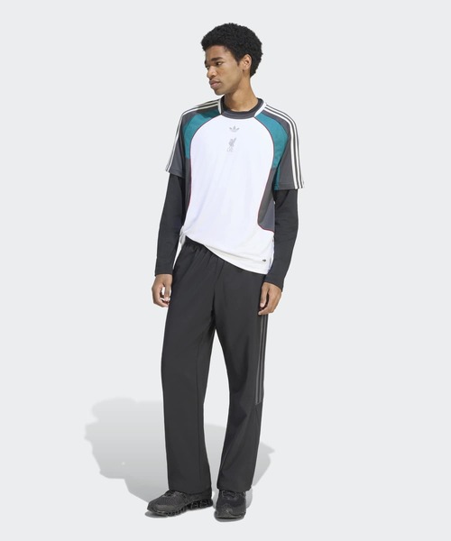 adidas(アディダス)の「リバプールFC チームガイスト 26 ウォームアップジャージ / アディダスオリジナルス adidas Originals(Tシャツ/カットソー・メンズ・ホワイト・X-SMALL/X-LARGE/SMALL/MEDIUM/LARGE/3XL/XX-LARGE)」の5枚目の写真