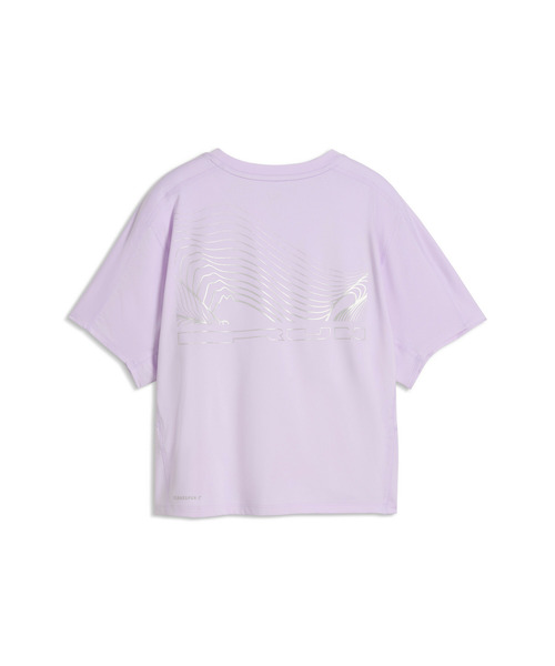 PUMA(プーマ)の「PUMA プーマ ウィメンズ ランニング ブライトストライド クラウドスパン 半(Tシャツ/カットソー・レディース・ブラック/ラベンダー・LARGE/SMALL/MEDIUM/X-LARGE)」の6枚目の写真