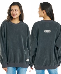 BILLABONG ウィメンズ SUEDE LIKE BONDING FLEECE CREW トレーナー 【2026年秋冬モデル】/ビラボンスウェードライクスウェット