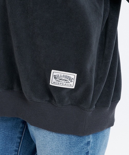 BILLABONG（ビラボン）の「BILLABONG ウィメンズ SUEDE LIKE BONDING FLEECE CREW トレーナー 【2026年秋冬モデル】/ビラボンスウェードライクスウェット（スウェット・レディース・ホワイト/ブルー系その他/オフホワイト・MEDIUM）」の14枚目の写真