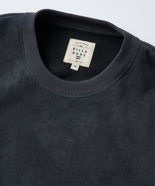 BILLABONG（ビラボン）の「BILLABONG ウィメンズ SUEDE LIKE BONDING FLEECE CREW トレーナー 【2026年秋冬モデル】/ビラボンスウェードライクスウェット（スウェット・レディース・ホワイト/ブルー系その他/オフホワイト・MEDIUM）」の6枚目の写真